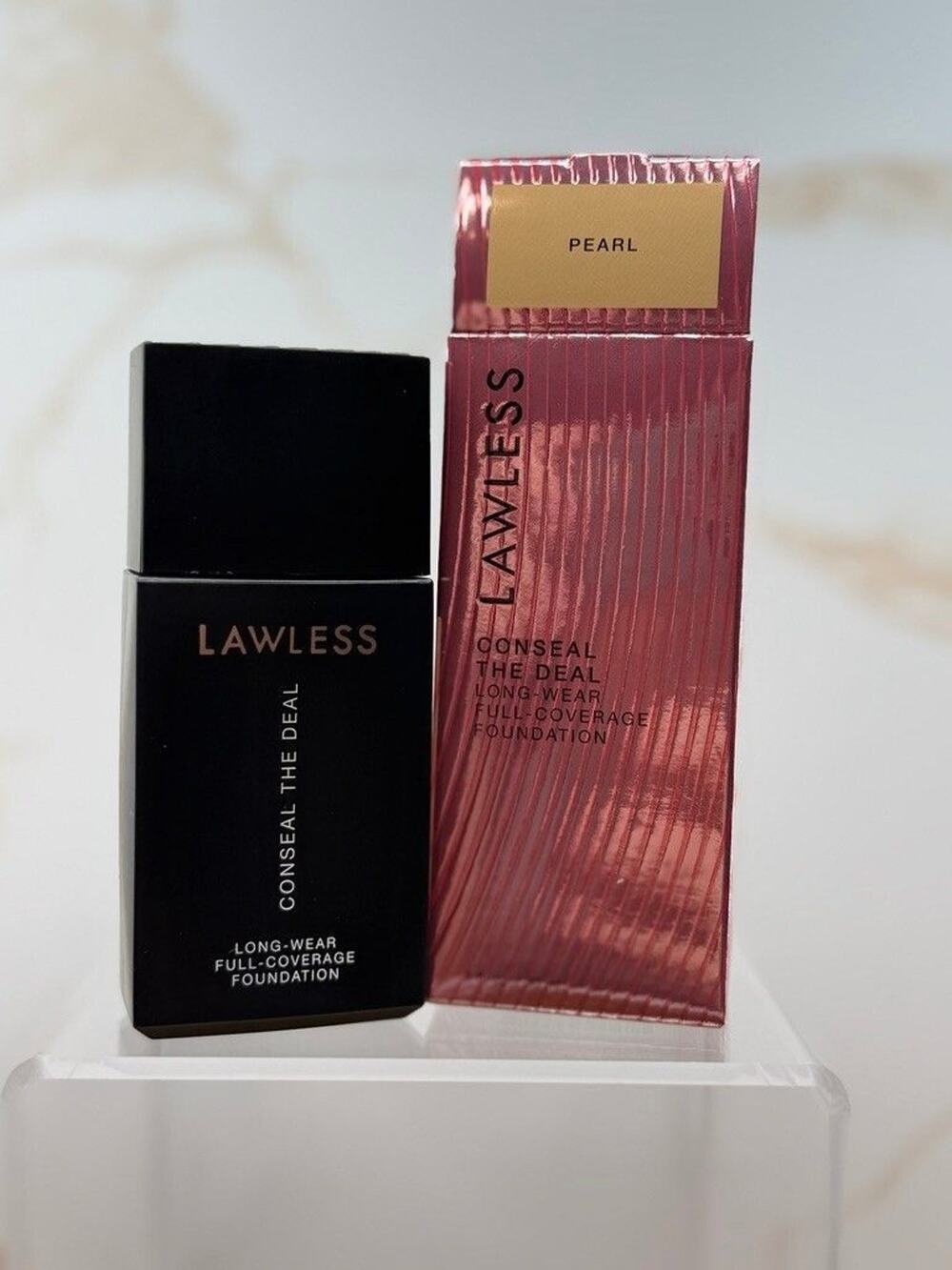 LAWLESS Long-Wear Full-Coverage Foundation (Shade Pearl) 💰 MSRP: $39